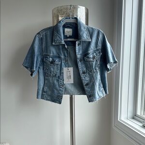 Hidden Light Blue Denim Jacket